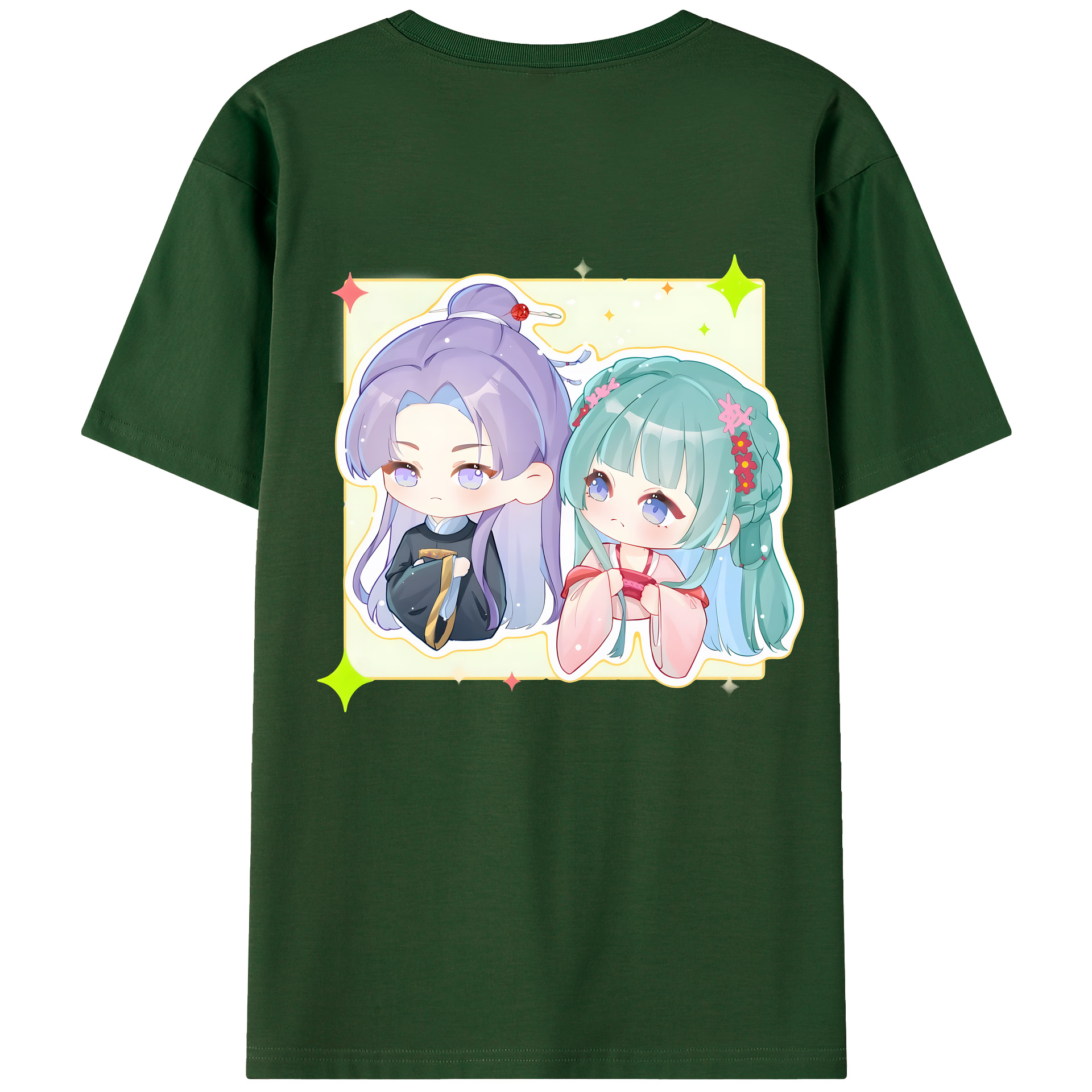 （画像用） 薬屋のひとりごと The Apothecary Diaries 綿100％半袖Tシャツ（背面プリント）